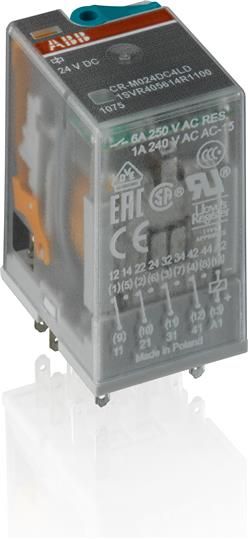 ABB CR-M024AC4 Промежуточное реле 24V 6A 4ПК (AC)