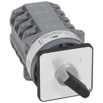 Legrand Переключатель на 2 направления без положения ''0'' PR 40 4П 8 контактов крепление на дверце