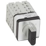 Legrand Переключатель на 2 направления с положением ''0'', 45° PR 21 4П 8 контактов крепление на дверце