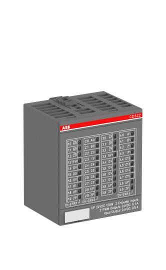 ABB Модуль В/В, 2xЭнкодера, 2хШИМ вых., CD522-XC