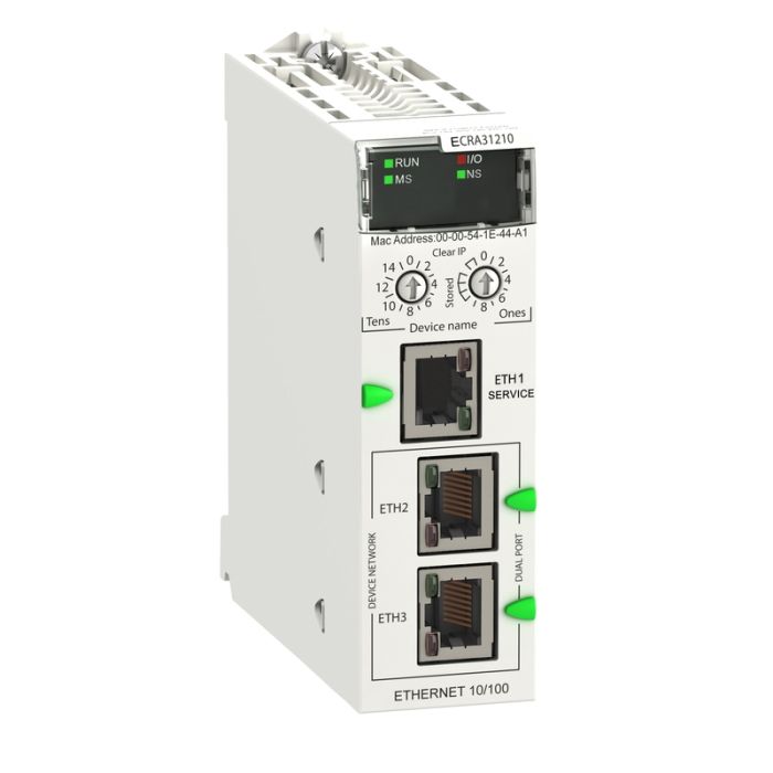 SE Адаптер удаленного в/в RIO Ethernet, улучшенный (BMXCRA31210RU)