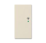 ABB Basic 55 Слоновая кость Клавиша двойная левая free@home, освещение ABB Basic 55 Слоновая кость Клавиша двойная левая free@home, освещение