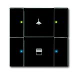 ABB KNX Чёрный бархат Сенсор 2/4-клавишный 6126/02-885-500 ABB KNX Чёрный бархат Сенсор 2/4-клавишный 6126/02-885-500