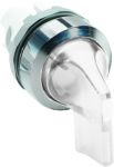 ABB M2SS4-21C Переключатель (короткая ручка) прозрачный 2-х поз. с подсветкой(только корпус)