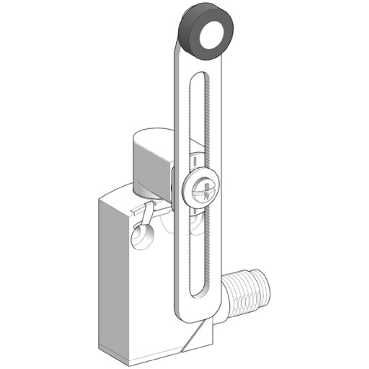 SE Выключатель концевой ролик с регулируемой длинной XCMD2145C12