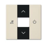 ABB Basic 55 Слоновая кость Накладка терморегулятора free@home ABB Basic 55 Слоновая кость Накладка терморегулятора free@home