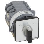 Legrand Переключатель трехфазного электродвигателя реверсивный односкоростной PR 63 5 контактов крепление на дверце