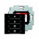 ABB 6127/01-884-500 Сенсор 4-клавишный с коплером в комплекте, белый бархат ABB 6127/01-884-500 Сенсор 4-клавишный с коплером в комплекте, белый бархат