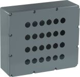 ABB ABB Корпус кнопочного поста 080SP24 на 24 элемента металлический, с отверстием для кабельного ввода