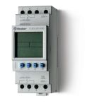 Finder Реле времени цифровое ASTRO; программируется ПК (012.90); монтаж на рейку 35мм; 2СO 16A; питание 230В АC; ширина 35.8мм; степень защиты IP20; у