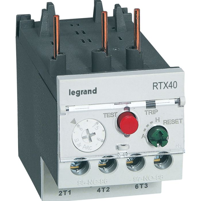 Legrand RTX3 40 Тепловое реле с дифференциальной защитой 6-9A для CTX3 22, CTX3 40