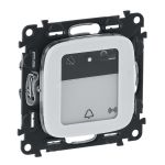 Legrand Valena ALLURE MyHome Индикатор 'Не бес-ть/Убрать номер' с бесконт считывателем ключей-карт