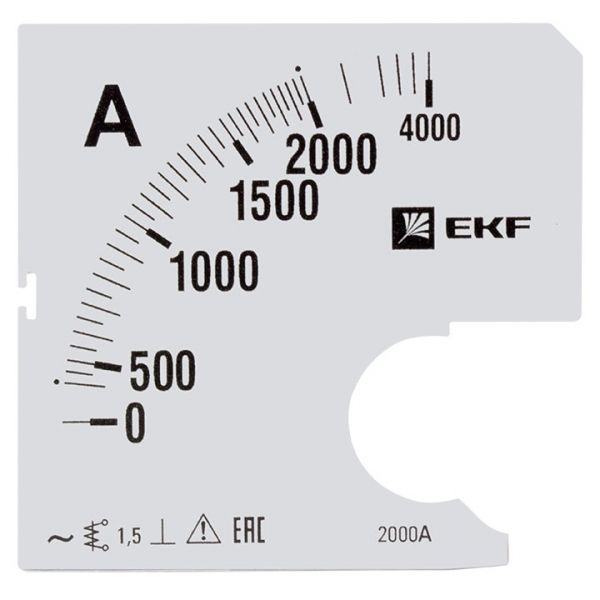 EKF PROxima Шкала сменная для A961 2000/5А-1,5