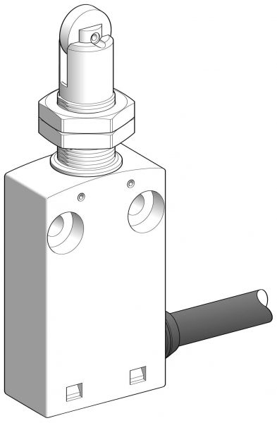 SE Выключатель концевой 1НО1НЗ с кабелем 1м XCMN21F2L1