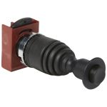 Legrand Osmoz Джойстик для комплектации без подсветки IP 65 4P с возвратом в ''0'' с кнопкой блокировки