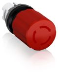 ABB MPET3-10B Кнопка красная (только корпус) ГРИБОК отп. поворачиванием 30мм