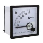 EKF PROxima Амперметр AMA-961 аналоговый на панель (96х96) квадратный вырез 50А прямое подкл.