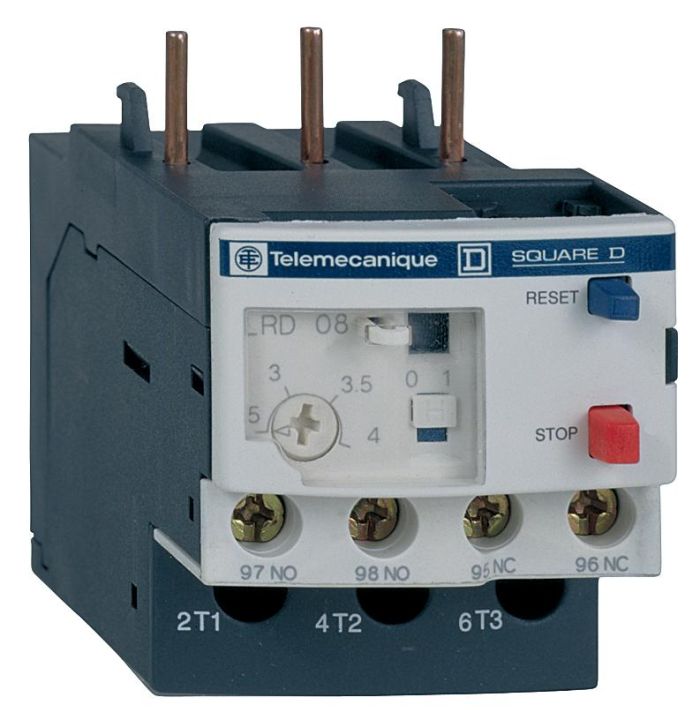 SE Contactors D Thermal relay D Тепловое реле перегрузки 4-6A Class 10