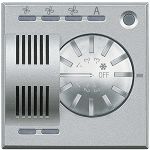 BT MH Axolute Алюминий Терморегулятор светл Fan-coil