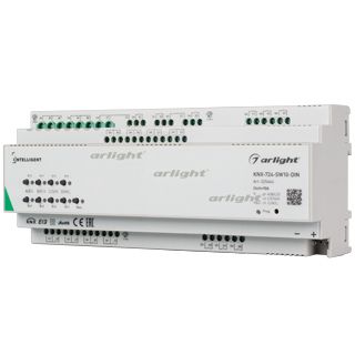 Arlight INTELLIGENT Релейный модуль KNX-724-SW10-DIN (BUS, 24х10A) (-)