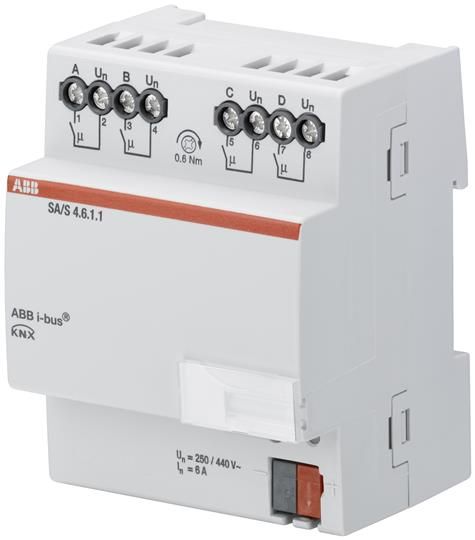 ABB KNX SA/S 4.6.1.1 Бинарный выход 4-кан, 6А