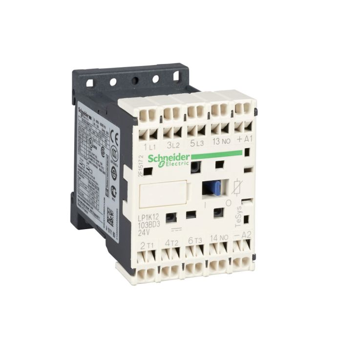 SE Contactors K Контактор 3P, 20A, НО, 24V DС, пружинный зажим