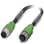 Phoenix Contact SAC-5P-M12MS/7,5-PUR/M12FSSH B Кабель для датчика / исполнительного элемента