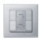 SE Merten KNX SM Алюминий Сенсор 2-кнопочный Plus