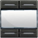 BT KNX Axolute Алюминий Пульт 4-клавишный 4-канальный