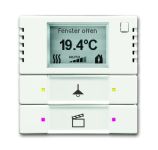 ABB 6128/28-884-500 Терморегулятор KNX c дисплеем и сенсором, 2/4-клавишный, белый бархат ABB 6128/28-884-500 Терморегулятор KNX c дисплеем и сенсором, 2/4-клавишный, белый бархат