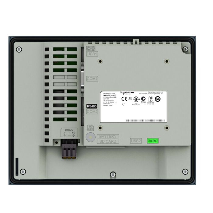 SE Magelis Сенсорный цветной терминал 7,5' 640х480 RJ45 RS232/485 SUB-D Eth TCP/IP 96Mб/512кБ слот SD