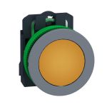 SE Сигнальная лампа 22мм 230-240В желтая, заподлицо, пластик C0