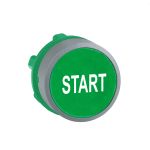 SE ГОЛОВКА ДЛЯ КНОПКИ 22ММ С ВОЗВРАТОМ, ЗЕЛ, ЗАПОД, ПЛАСТИК, МАРКИРОВКА 'START' C0