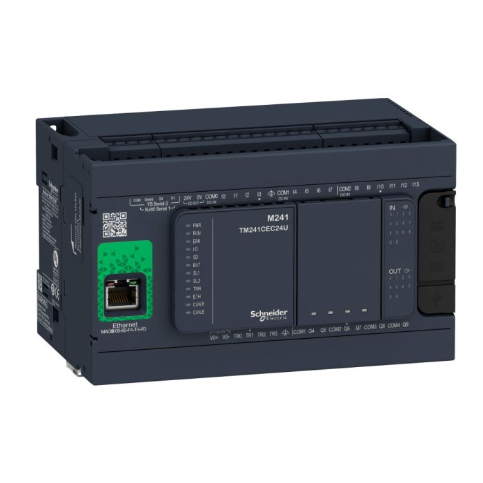 SE M238 Блок базовый M241-24IO реле Ethernet