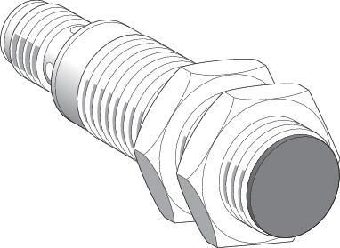 SE Датчик индуктивный цилиндрический M18 12 24ВDC (XS118B3NAM12)