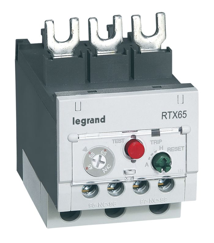 Legrand RTX3 65 Тепловое реле с дифференциальной защитой 34-50A для CTX3 65