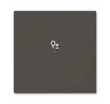 ABB Basic 55 Шато (чёрн) Клавиша одинарная free@home, светорегулятор ABB Basic 55 Шато (чёрн) Клавиша одинарная free@home, светорегулятор