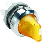 ABB M3SS1-21Y Переключатель (кор. ручка) желтый с подсветкой 3-х позиц. (корпус) с фикс.