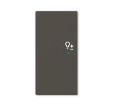 ABB Basic 55 Шато (чёрн) Клавиша двойная левая free@home, светорегулятор ABB Basic 55 Шато (чёрн) Клавиша двойная левая free@home, светорегулятор