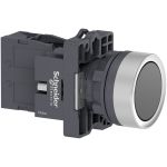 SE Кнопка с фиксацией черная 1НО (XA2EH021)