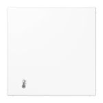 JUNG KNX Белый Регулятор с шинным сопряжением без ручки для установки температуры