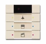 ABB 6129/01-82-500 Сенсор 3/6-клавишный, ИК-приёмник, слоновая кость ABB 6129/01-82-500 Сенсор 3/6-клавишный, ИК-приёмник, слоновая кость