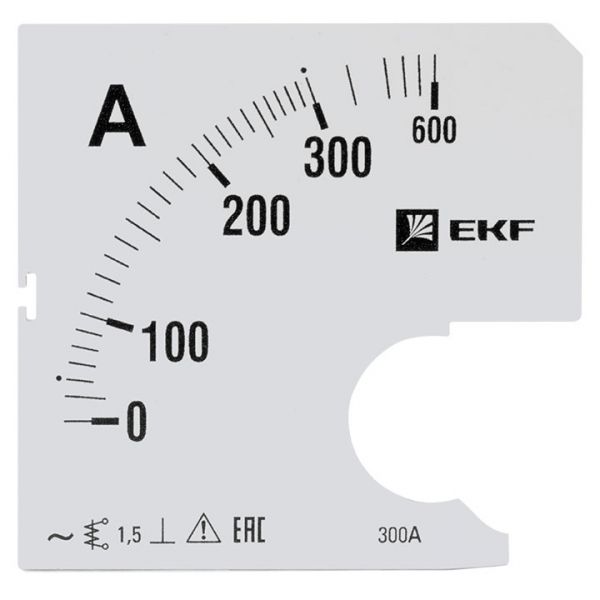 EKF PROxima Шкала сменная для A961 300/5А-1,5