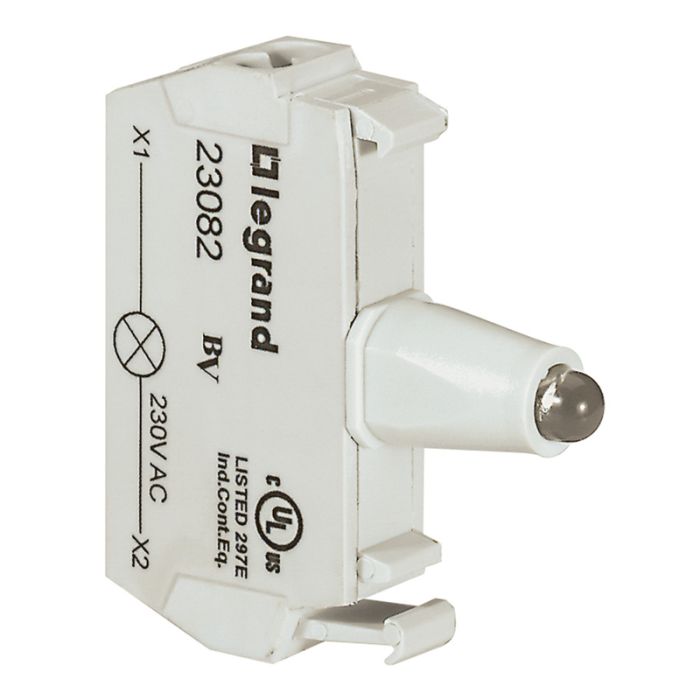Legrand Osmoz Блок подсветки для индикаторных кнопок и диффузоров для комплектации с пружинными клеммами 230 В~ синий