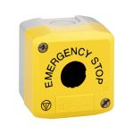 SE Кнопочный пост, 1 отверстия, с маркировкой, желтый