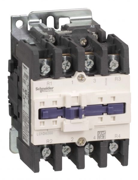 SE Contactors D Контактор 4Р (2 НО + 2 НЗ),AC1 125А, 220В 50/60Гц зажим под винт