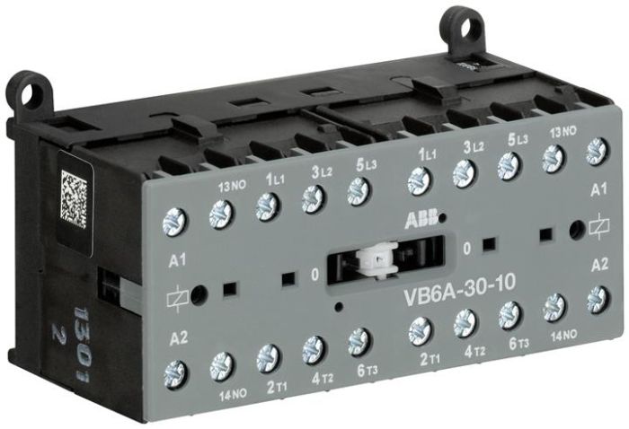 ABB VB Миниконтактор реверсивный VB7A-30-01-P 12A (400В AC3) катушка 24В АС