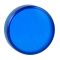 SE XB5 Линза для сигнальной лампы 22мм синяя ZBV0163