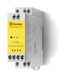 Finder Модульное электромеханическое реле безопасности (реле с принудительным управлением контактами); 2NO+1NC+1 AUX(доп.контакт) 6A; контакты AgSnO2;