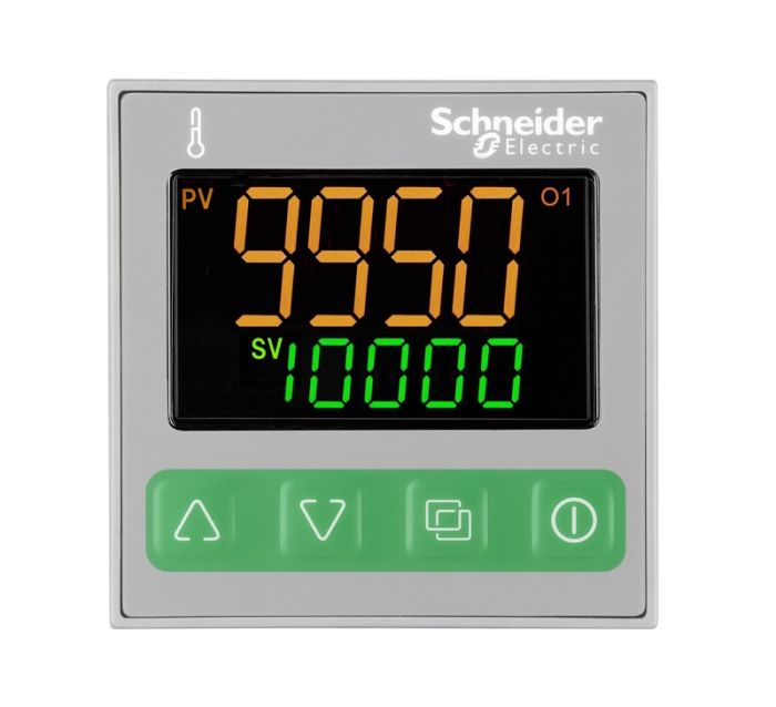 SE Температурный контроллер, 48х48, универсальный вх., 1 авар.вых., 2 рел.вых., 110/240В AC